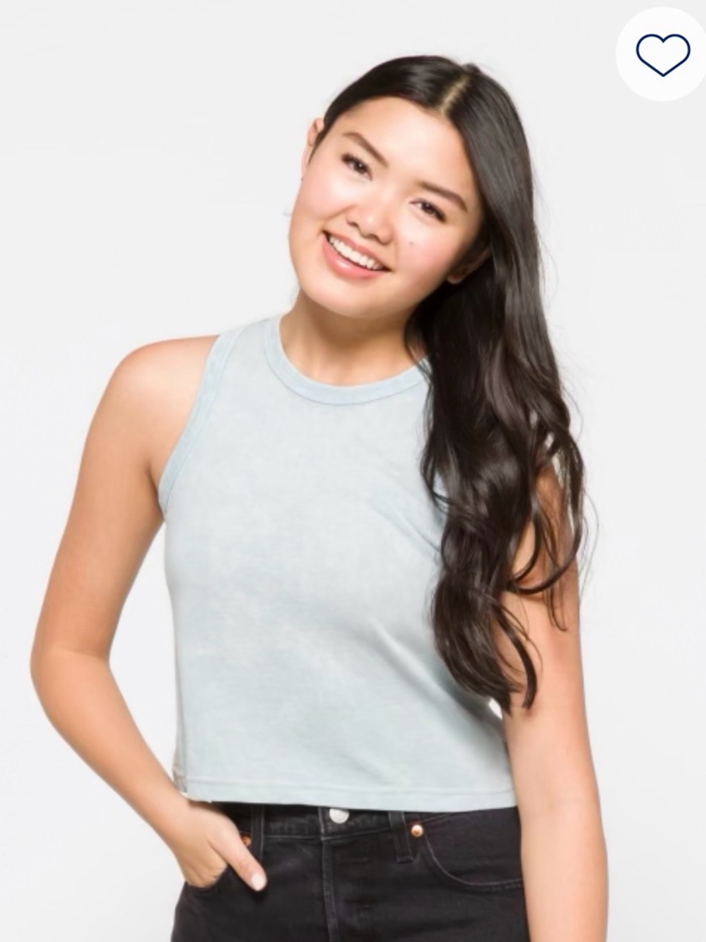 Rails Boxy Cropped Knit Tank